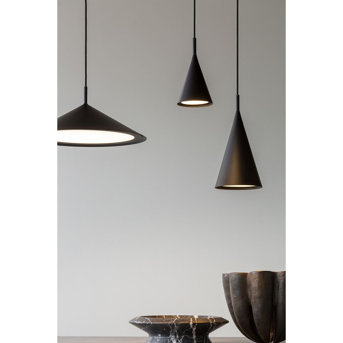 Gordon 561.22 Pendant Matt Black