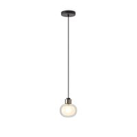 Nabila 552.22L Pendant Black/ Black Chrome/ Smoked Glass