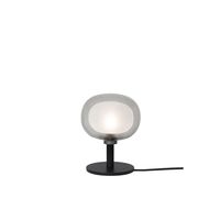 Nabila 552.32L Table Lamp Black/ Black Chrome/ Smoked Glass