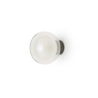 Nabila 552.42L Wall/ Ceiling Light Titanium/Dark Bronze/ Champagne Glass