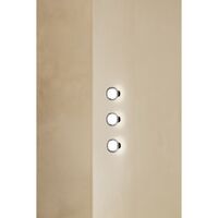 Nabila 552.42L Wall/ Ceiling Light Titanium/Dark Bronze/ Champagne Glass