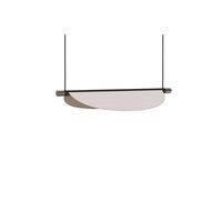 Thula 562.21 Pendel Beige/Nikkel/Beige Læder
