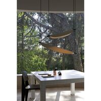 Thula 562.21 Pendel Beige/Nikkel/Beige Læder