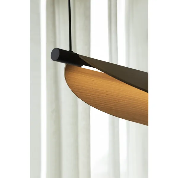 Thula 562.21 Pendel Beige/Nikkel/Beige Læder