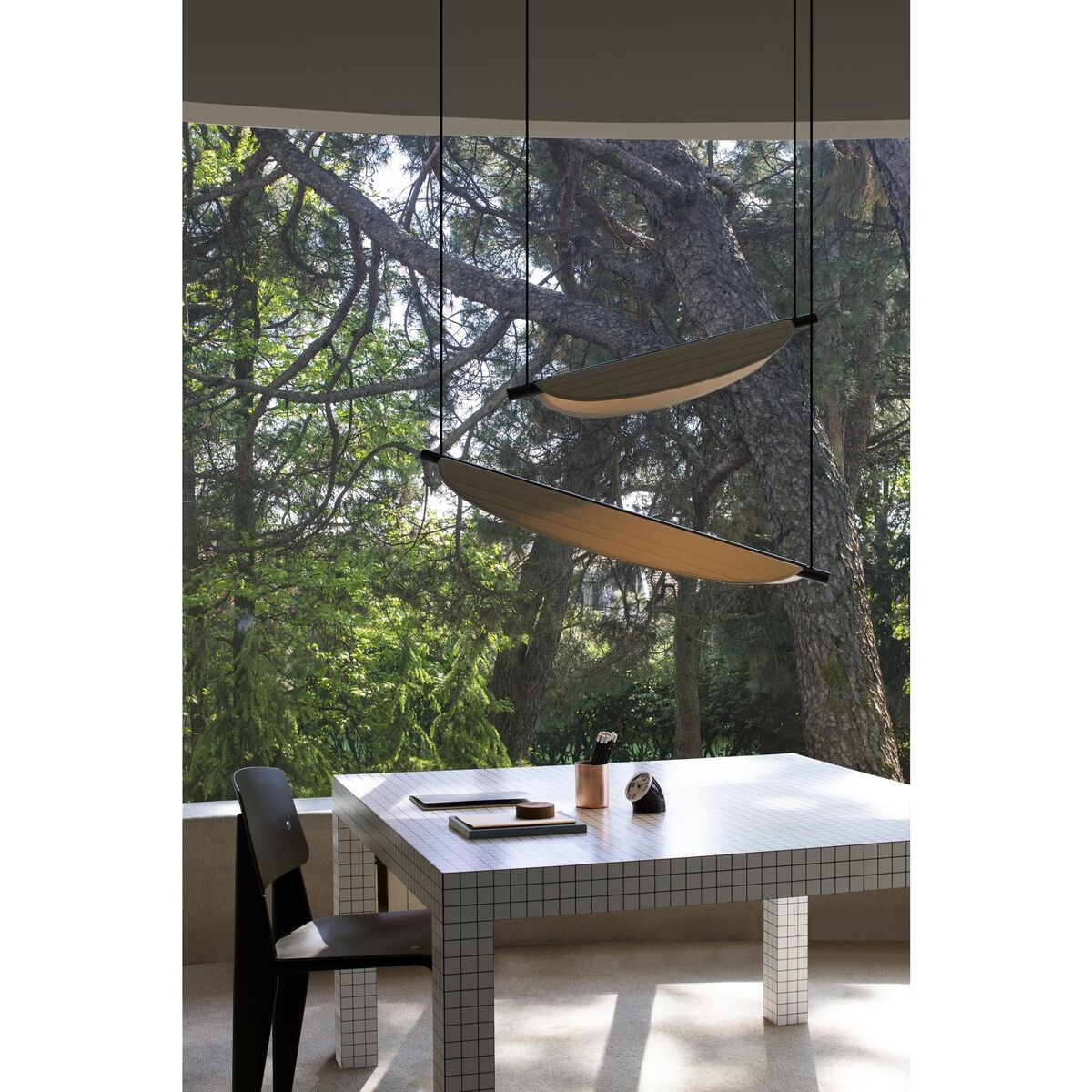 Thula 562.23 Pendant Beige/ White Oak