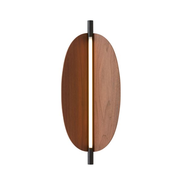 Thula 562.41 Væg/Loftlampe Beige/Nikkel/Valnød