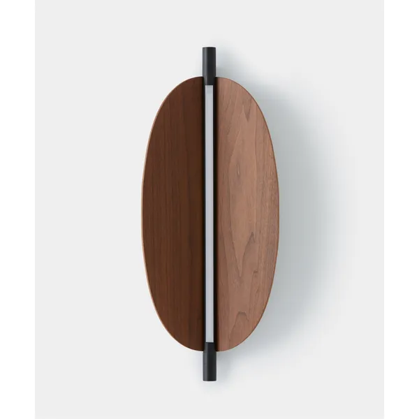 Thula 562.41 Wall/ Ceiling Light Beige/ Nickel/ Walnut