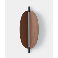 Thula 562.41 Wall/ Ceiling Light Beige/ Nickel/ Walnut