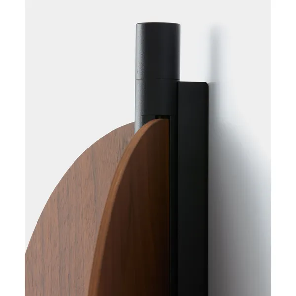 Thula 562.41 Wall/ Ceiling Light Beige/ Nickel/ Walnut