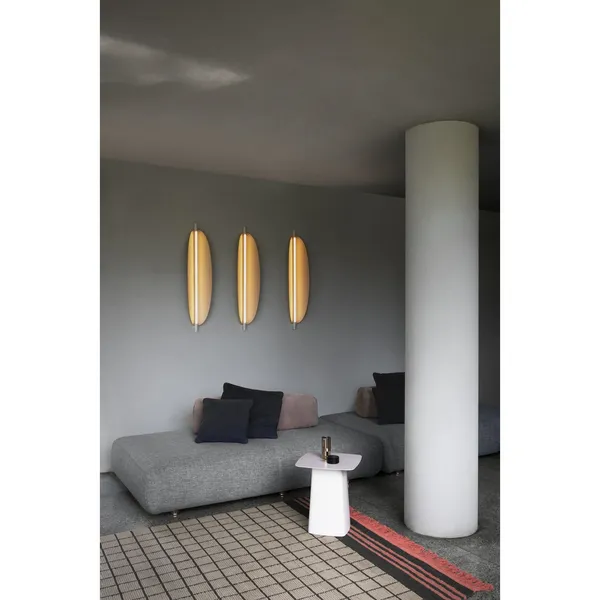 Thula 562.41 Wall/ Ceiling Light Beige/ Nickel/ White Oak