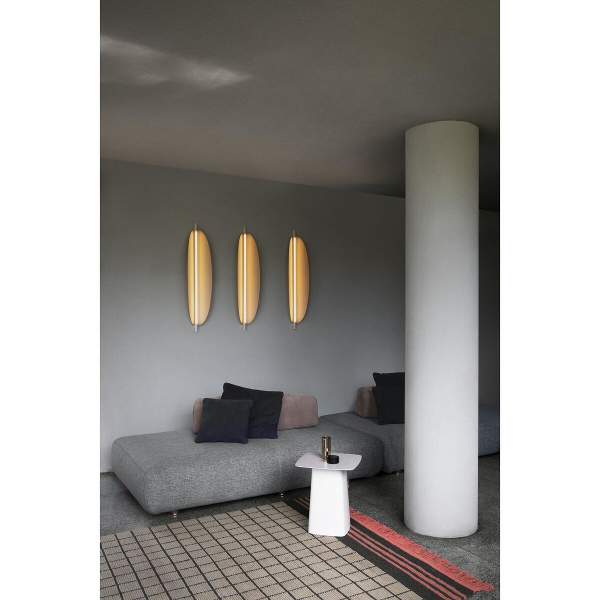Thula 562.43 Wall/ Ceiling Light Beige/ White Oak