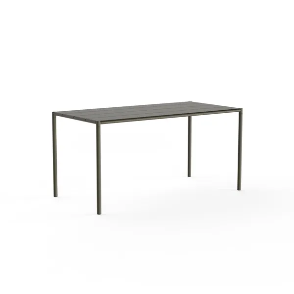 Sine Dining Table 151 x 75.5 cm Dark Green