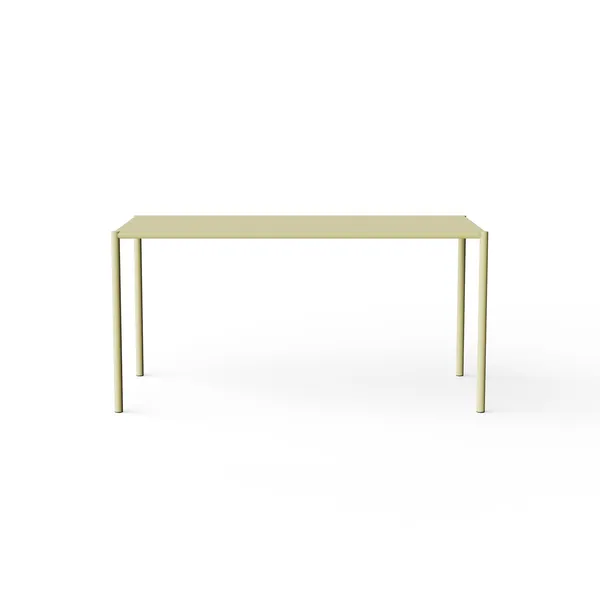 Sine Dining Table 151 x 75.5 cm Yellow