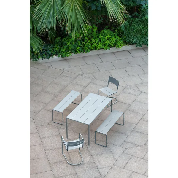 Sine Dining Table 151 x 75.5 cm Yellow