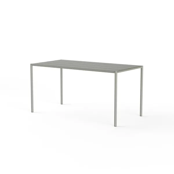 Sine Dining Table 151 x 75.5 cm Gray
