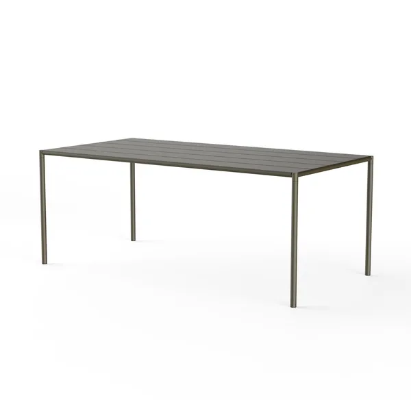 Sine Dining Table 189 x 94.5 cm Dark Green