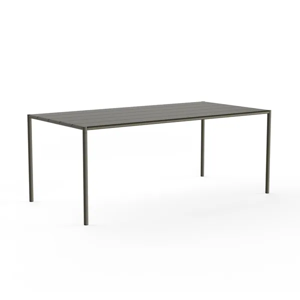 Sine Dining Table 189 x 94.5 cm Dark Green