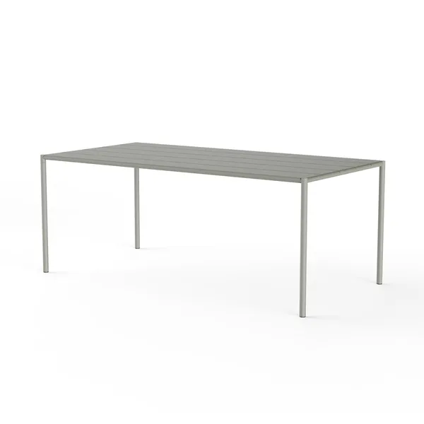 Sine Dining Table 189 x 94.5 cm Gray