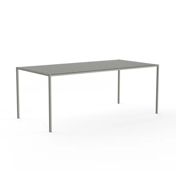 Sine Dining Table 189 x 94.5 cm Gray