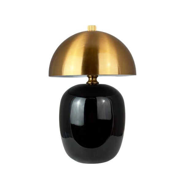 Manhatten Table Lamp LED Black/ Brass