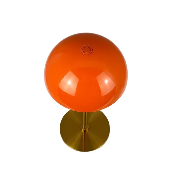 ALONG Mini Tischlampe LED, 2 Stück , Orange/ Messing