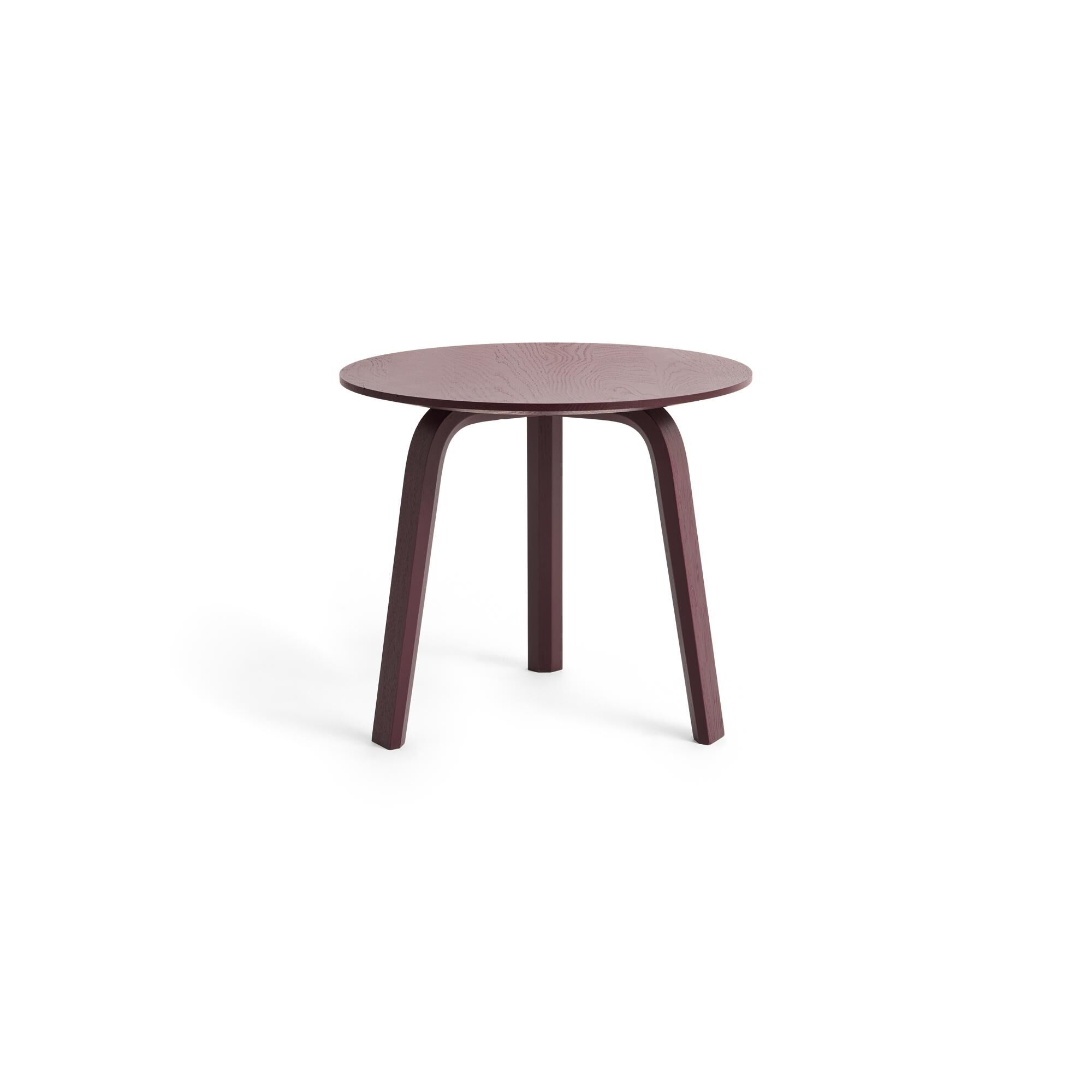 Bella salongbord É45xH39 mørk bordeaux