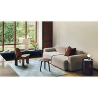 Bella Couchtisch Ø45xH39 Dunkelborder