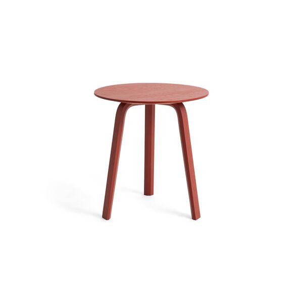 Bella Salontafel Ø45xH49 Tegel Rood