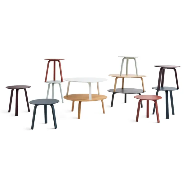 Bella Coffee Table Ø45xH49 Tile Red