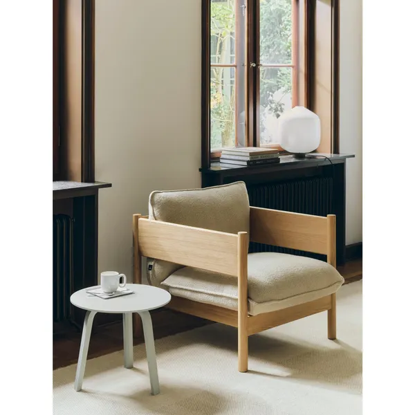 Bella Couchtisch Ø45xH49 Dunkelborder