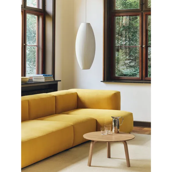 Bella soffbord Ø82xH32 vattenbaserad Vit ek