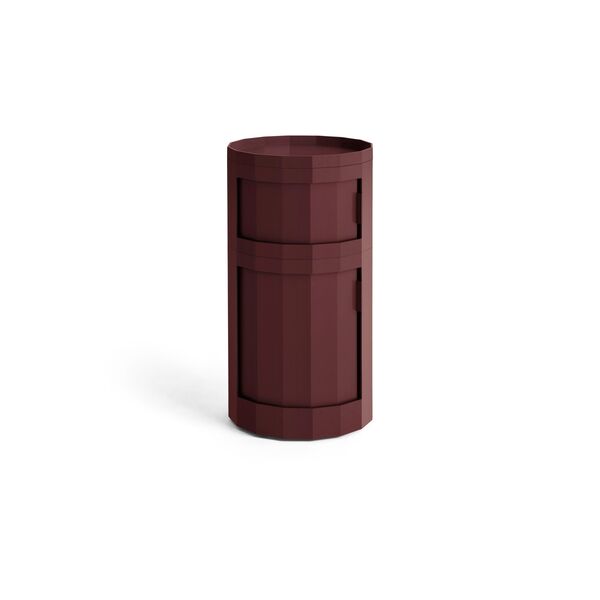 Facet 110 kast met wielen, Burgundy