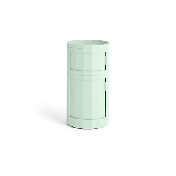 Facet 110 Cabinet With Wheels Soft Mint