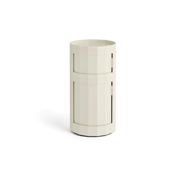 Facet 110 Cabinet With Wheels Eggshell