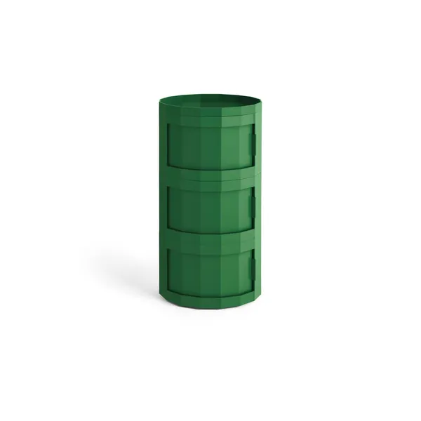 Facet 30 Cabinet With Wheels Spinach Green