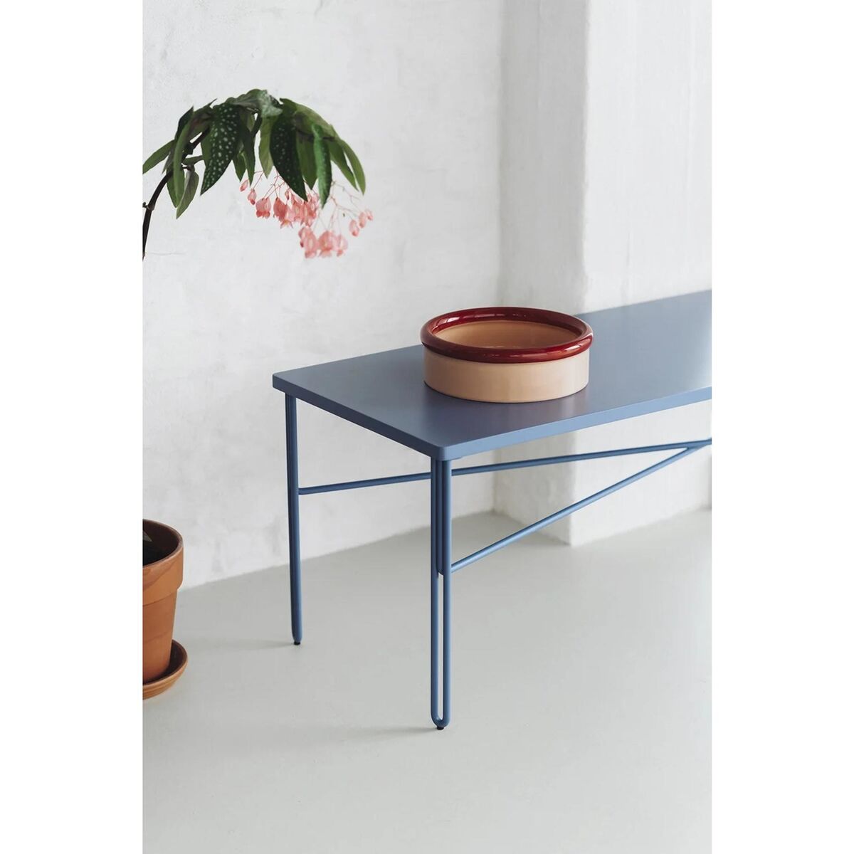 Inline Coffee Table 120x40 Blue