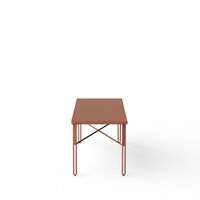 Inline Coffee Table 120x40 Red