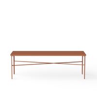Inline Coffee Table 120x40 Red