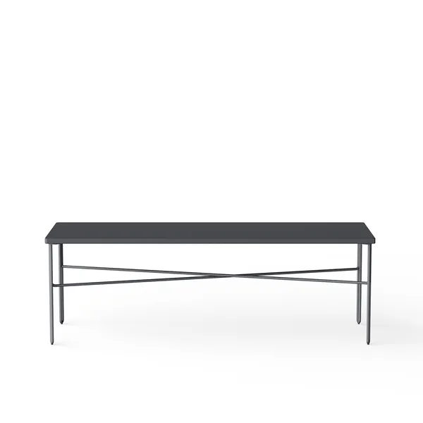 Inline Coffee Table 120x40 Dark Grey