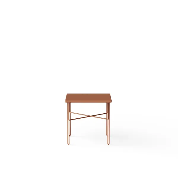 Inline Coffee Table 40x40 Red