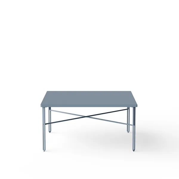 Inline Coffee Table 80x80 Blue