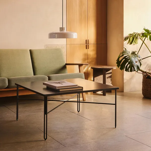 Inline Coffee Table 80x80 Blue