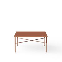 Inline Coffee Table 80x80 Red