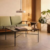 Inline Coffee Table 80x80 Red
