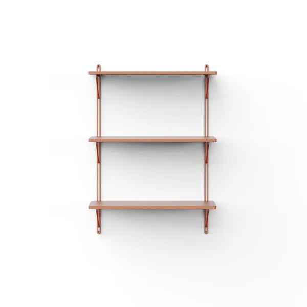Inline Wall Shelf 60x25x90 Red