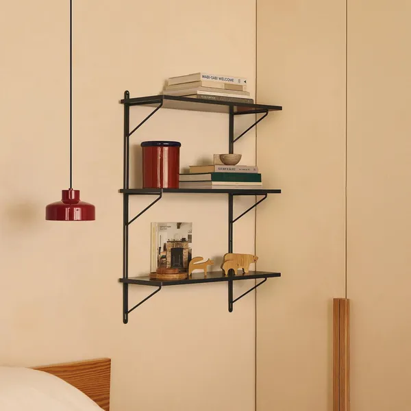 Inline Wall Shelf 60x25x90 Red