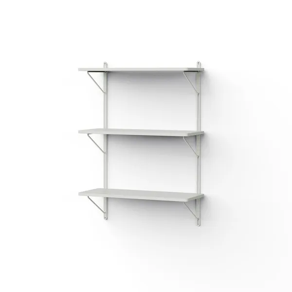 Inline Wall Shelf 60x25x90 Light Gray