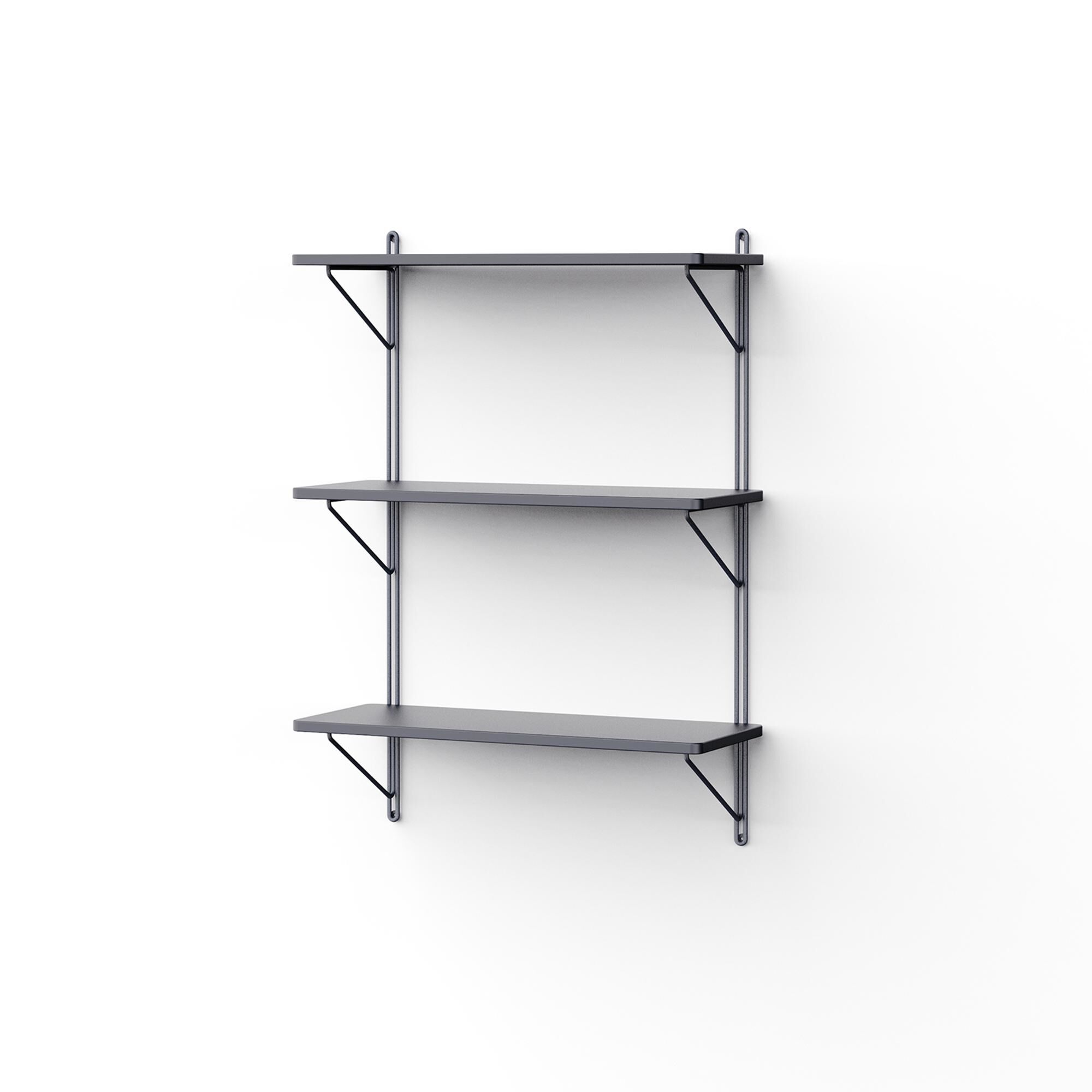 Vegghylle 60x25x90 Mørkegrå