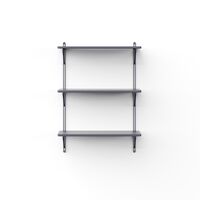 Inline Wall Shelf 60x25x90 Dark Grey