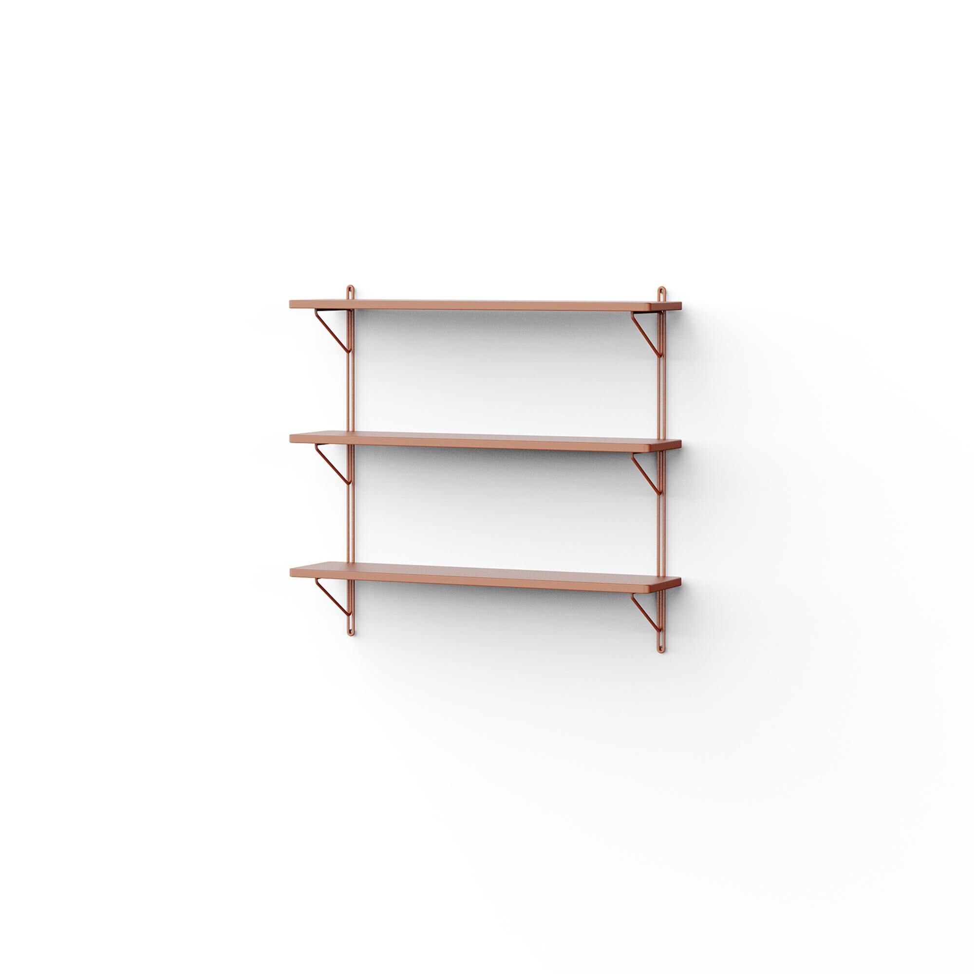Étagère Murale Inline 60x15x60 Rouge
